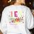IEP I Encourage Progress Teacher Special Education Men Women Women's Sweatshirt Back Print White