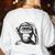 Well I'Ll Be a Monkey's Uncle Teacher And Student Women's Sweatshirt Back Print White