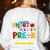 I'm Not Short I'm Pre-K Teacher Size Back To School Teacher Women's Sweatshirt Back Print White I'm Not Short I'm Pre-K Teacher Size Back To School Teacher Women's Sweatshirt Back Print White
