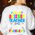 I'm Science Teacher Of Course I Have Problems Back To School Men Women Women's Sweatshirt Back Print White I'm Science Teacher Of Course I Have Problems Back To School Men Women Women's Sweatshirt Back Print White