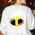 I'm a Teacher What's Your Superpower Teacher Women's Sweatshirt Back Print White