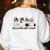Inclusion Isn't Scary Boo Ghost Halloween Sped Teacher Women's Sweatshirt Back Print White Inclusion Isn't Scary Boo Ghost Halloween Sped Teacher Women's Sweatshirt Back Print White