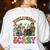 Inclusion Isn't Scary Ghost Mummy Halloween SLP Sped Teacher Women's Sweatshirt Back Print White Inclusion Isn't Scary Ghost Mummy Halloween SLP Sped Teacher Women's Sweatshirt Back Print White