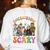 Inclusion Isnt Scary Halloween Skeleton Ghost Sped Teacher Women's Sweatshirt Back Print White Inclusion Isnt Scary Halloween Skeleton Ghost Sped Teacher Women's Sweatshirt Back Print White