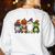 Inclusion Isn't Scary SLP Halloween Sped Teacher Animal Women's Sweatshirt Back Print White Inclusion Isn't Scary SLP Halloween Sped Teacher Animal Women's Sweatshirt Back Print White