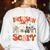 Inclusion Isn't Scary SLP Sped Teacher Halloween Women's Sweatshirt Back Print White
