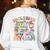 Inclusion Is My Jam SPED Teacher Special Education Life Women's Sweatshirt Back Print White