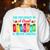 THE INFLUENCE OF A GREAT TEACHER IS NEVER ERASED Teaching For Men Women Girls Kids Women's Sweatshirt Back Print White THE INFLUENCE OF A GREAT TEACHER IS NEVER ERASED Teaching For Men Women Girls Kids Women's Sweatshirt Back Print White