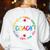 Instructional Coach Squad Teacher Assistant Support Team Women's Sweatshirt Back Print White Instructional Coach Squad Teacher Assistant Support Team Women's Sweatshirt Back Print White