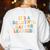 It's Beautiful Day For Learning Retro Teacher Women Men Women's Sweatshirt Back Print White