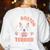 It’s A Boston Terrier Day Pet Cute Dog Lover Cartoon Women's Sweatshirt Back Print White