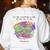 It's Fine Everything Is Fine I'm Fine Pre K Teacher Life For Men Women Girls Kids Women's Sweatshirt Back Print White