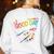 It's A Good Day To Make Some Art Artist Drawing Teacher Women's Sweatshirt Back Print White