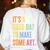 It's A Good Day To Make Art Artist Teacher Painter Women's Sweatshirt Back Print White