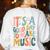 It's A Good Day To Make Music Musician Band Music Teacher Women's Sweatshirt Back Print White It's A Good Day To Make Music Musician Band Music Teacher Women's Sweatshirt Back Print White
