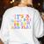 Its A Good Day To Run And Play PE Teacher Must Have Women's Sweatshirt Back Print White