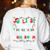 Jolliest Bunch Of Teachers Aides This Side Of Homeroom Women's Sweatshirt Back Print White Jolliest Bunch Of Teachers Aides This Side Of Homeroom Women's Sweatshirt Back Print White
