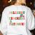 Jolliest Bunch Of Teachers This Side Of The Playground X-Mas Women's Sweatshirt Back Print White Jolliest Bunch Of Teachers This Side Of The Playground X-Mas Women's Sweatshirt Back Print White