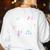 Just Keep Singing Singer Music Teacher Motivational Women's Sweatshirt Back Print White Just Keep Singing Singer Music Teacher Motivational Women's Sweatshirt Back Print White