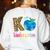K Is For Kindergarten Teacher Tie Dye Back To School Kinder For Men Women Girls Kids Women's Sweatshirt Back Print White