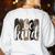 Be Kind Women Inspirational Teacher Animal Print Women's Sweatshirt Back Print White Be Kind Women Inspirational Teacher Animal Print Women's Sweatshirt Back Print White