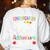 Kindergarten Where The Adventure Begins Shirt Children's Teacher Women's Sweatshirt Back Print White Kindergarten Where The Adventure Begins Shirt Children's Teacher Women's Sweatshirt Back Print White