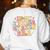 In My Kindergarten Era Retro Back To School Teacher Student Women's Sweatshirt Back Print White In My Kindergarten Era Retro Back To School Teacher Student Women's Sweatshirt Back Print White