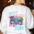 Kindergarten Is My Jam Cute Teacher Shirt 80's 90's Styl Women's Sweatshirt Back Print White Kindergarten Is My Jam Cute Teacher Shirt 80's 90's Styl Women's Sweatshirt Back Print White