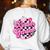 Kindergarten Teacher Women Checkered First Day Of School Women's Sweatshirt Back Print White