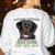 Labrador Retriever Lab Professional Human Trainer Women's Sweatshirt Back Print White