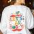 Let's Learn Today Teacher Motivational Back To School Women's Sweatshirt Back Print White Let's Learn Today Teacher Motivational Back To School Women's Sweatshirt Back Print White