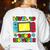 Level Up Your Education Gaming Inspired Teacher Gamers Women's Sweatshirt Back Print White