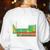 Can I Lick It Periodic Table Science Teacher Student Women's Sweatshirt Back Print White