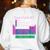 Can I Lick It Periodic Table Teacher Student Kids Women's Sweatshirt Back Print White Can I Lick It Periodic Table Teacher Student Kids Women's Sweatshirt Back Print White