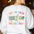 Life Is Hard Visuals Help Special Education Teacher SPED Women's Sweatshirt Back Print White Life Is Hard Visuals Help Special Education Teacher SPED Women's Sweatshirt Back Print White