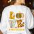 LOVE 3rd Grade Pumpkin Teacher Student Halloween Costume Women's Sweatshirt Back Print White LOVE 3rd Grade Pumpkin Teacher Student Halloween Costume Women's Sweatshirt Back Print White