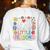 I Love My Job For All The Little Reasons Teacher Women's Sweatshirt Back Print White I Love My Job For All The Little Reasons Teacher Women's Sweatshirt Back Print White