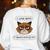I Love Math It Makes People Cry Math Teacher Women's Sweatshirt Back Print White