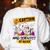 Mad Scientist Halloween Costume Science Teacher Women's Sweatshirt Back Print White Mad Scientist Halloween Costume Science Teacher Women's Sweatshirt Back Print White