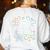 Marching Band Director Music Teacher Women's Sweatshirt Back Print White Marching Band Director Music Teacher Women's Sweatshirt Back Print White