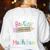 Matching Teachers Last Day Of School Teacher Besties Women's Sweatshirt Back Print White