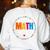 Math Interventionist Teacher Coach Squad Mathematics STEM Women's Sweatshirt Back Print White Math Interventionist Teacher Coach Squad Mathematics STEM Women's Sweatshirt Back Print White
