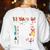 Math Teacher Christmas 12 Days Of Teaching Math Christmas Women's Sweatshirt Back Print White Math Teacher Christmas 12 Days Of Teaching Math Christmas Women's Sweatshirt Back Print White