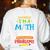 Math Teacher I Am A Math Teacher Of Course I Have Problems Women's Sweatshirt Back Print White Math Teacher I Am A Math Teacher Of Course I Have Problems Women's Sweatshirt Back Print White