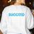 Math Teacher If At First You Don't Succeed Women's Sweatshirt Back Print White Math Teacher If At First You Don't Succeed Women's Sweatshirt Back Print White