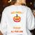 Math Teacher Halloween Quote I'm Scary All Year Long Men Women Women's Sweatshirt Back Print White