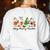 Very Merry Teacher Christmas Goose Silly Holiday Party Women's Sweatshirt Back Print White Very Merry Teacher Christmas Goose Silly Holiday Party Women's Sweatshirt Back Print White