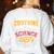 Middle School Science Teacher Halloween Costume For Men Women Women's Sweatshirt Back Print White