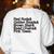 Montessori Helvetica Education Teacher Women's Sweatshirt Back Print White Montessori Helvetica Education Teacher Women's Sweatshirt Back Print White