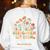 Montessori Teacher Women's Sweatshirt Back Print White Montessori Teacher Women's Sweatshirt Back Print White